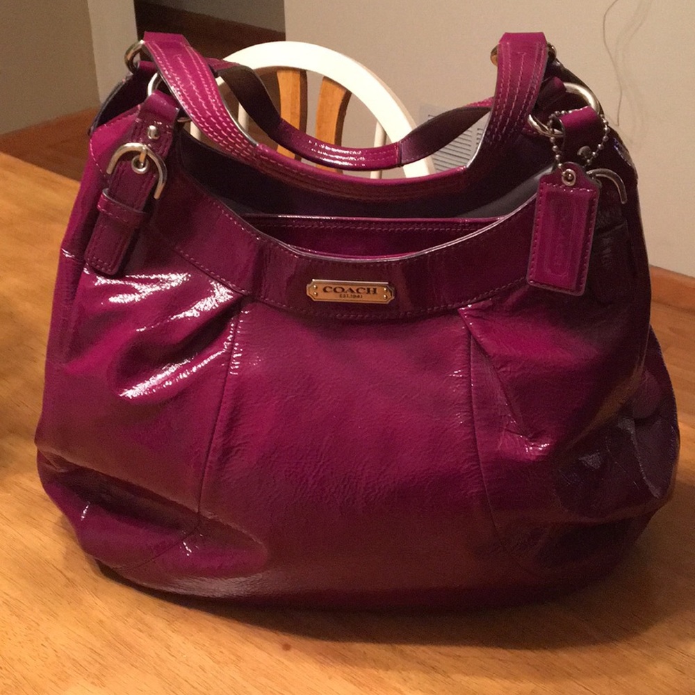 Coach bag with dust cover - Picture 1 of 2